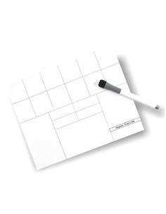 ALFOMBRILLA MAGNETICA 20x25cm CON ROTULADOR