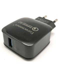 CARGADOR USB RED 100/240V QUICK CHARGE