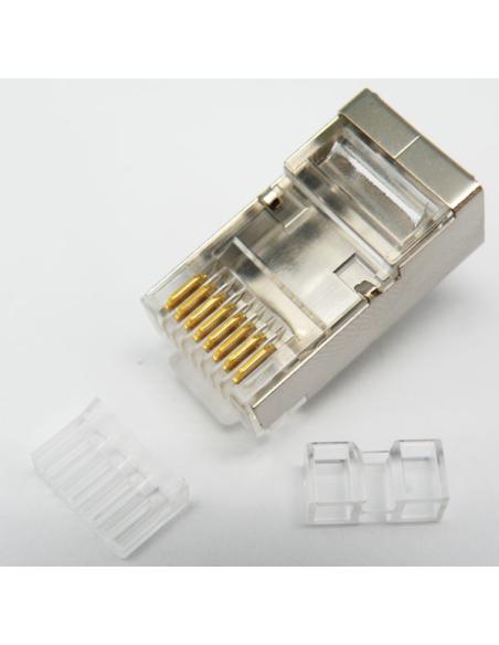 RJ45 FTP CAT.7 8P8C-ANSCHLUSS + FÜHRUNGEN