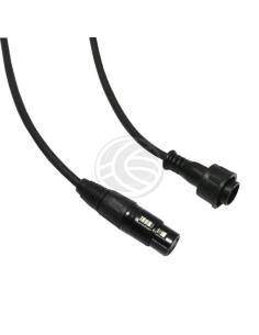 CONEXION XLR MACHO IP65 - XLR HEMBRA 1m