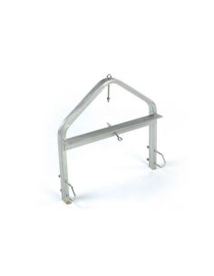 SOPORTE DE MASTIL TUBULAR REFORZADO PARA CHIMENEA