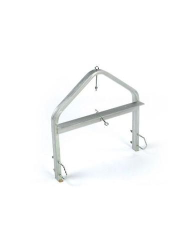 SUPORTE DE MASTRO TUBULAR REFORÇADO PARA CHAMINÉ