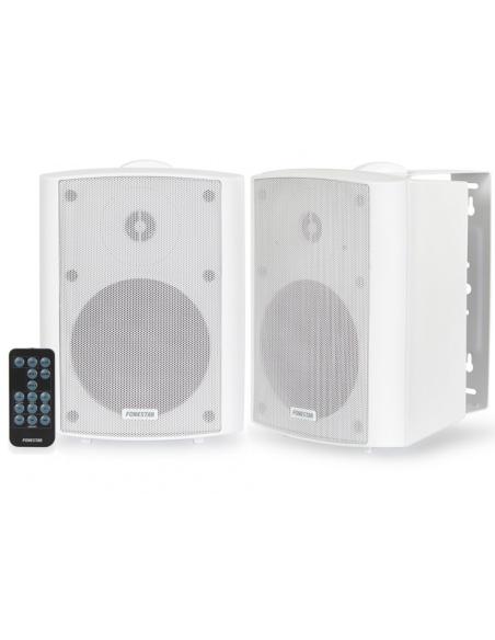PAAR AKTIVER LAUTSPRECHER 40W+40W USB/MP3 BAM-35BAU