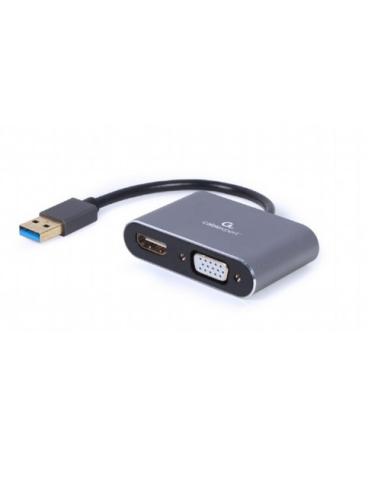USB-ZU-VGA/HDMI-ADAPTER 1080p CABLEMATIC