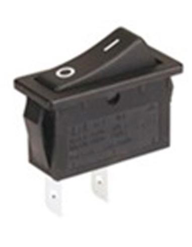 BOUTON-POUSSOIR (SPST) ÉTEINT - (ALLUMÉ) 250V 10A
