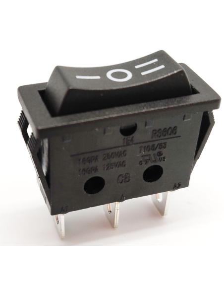 DRUCKKNOPF (SPST) (AN)-AUS-(EIN) 10A 250V