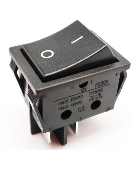 DRUCKKNOPF (DPST) AUS-(EIN) 16A 250V