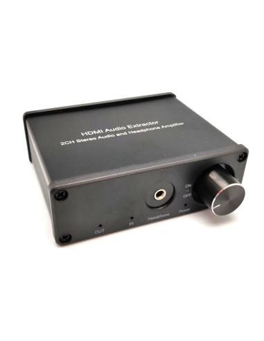 HDMI 2CH RCA AUDIO EXTRACTOR + 3,5mm BUCHSE + VOLUMEN