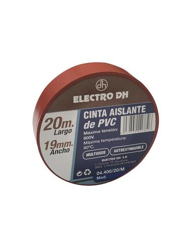 RUBAN ISOLANT PVC MARRON 19mm 600V 80º C 20m