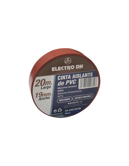 RUBAN ISOLANT PVC MARRON 19mm 600V 80º C 20m