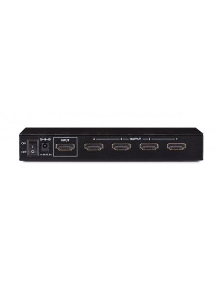 HDMI-SPLITTER 1 EINGANG – 4 AUSGÄNGE, 1080P, 5V 2A