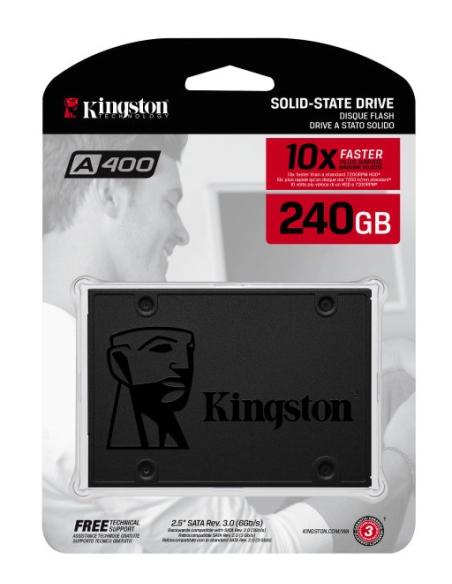 240GB KINGSTON A400 SATA 3 DISCO SSD