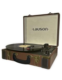 TOCADISCOS MALETIN VINTAGE BLUETOOTH USB/MP3