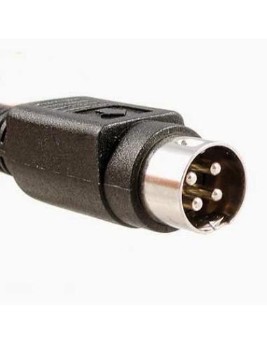 CONECTOR DE ALIMENTAÇÃO DIN DE 4 PINOS