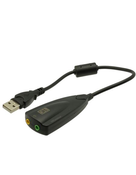 CARTE SON USB 2.0 2x3,5 mm 7.1 CHIN