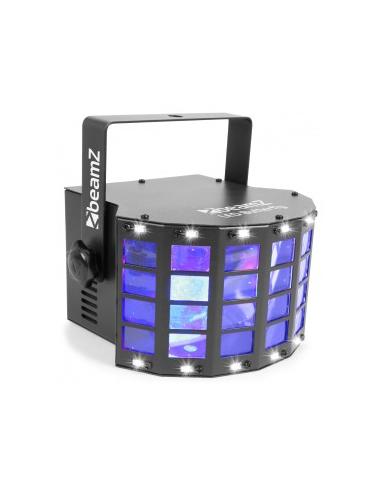 LED BUTTERFLY 3x3W RGB CON ESTROBOSCOPIO SMD