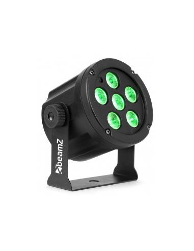 FOCO PAR PLANO 30 6x3W 3en1 RGB DMX