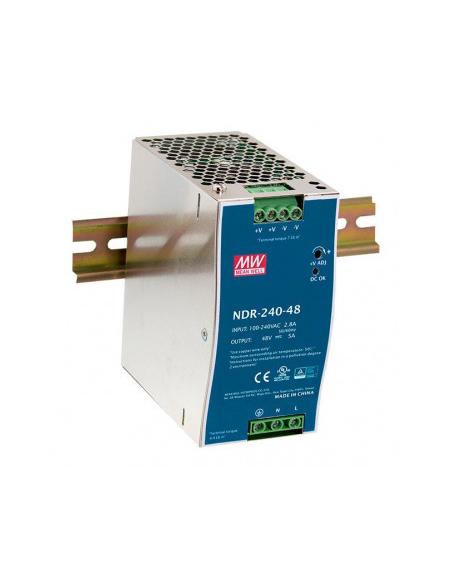 GESCHALTETE STROMVERSORGUNG DIN-SCHIENE 24V 5A 120W