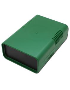 CAJA PLASTICO EURO BOX 95x135x45mm VERDE