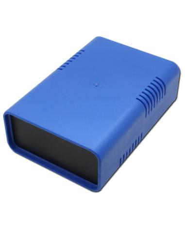 CAJA PLASTICO EURO BOX 95x135x45mm AZUL