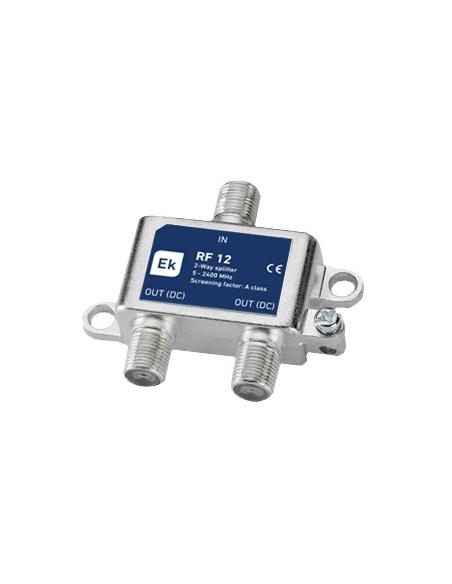 SPLITTER 2 SAÍDAS 5-2400MHz "F" 4dB