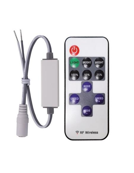 CONTRÔLEUR À BANDE LED MONOCHROME AVEC TÉLÉCOMMANDE 12-24V 6A