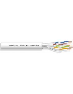 CABLE Cat.7 F/FTP RIGIDO 600Mhz 4x2x23AWG Ø7,50mm
