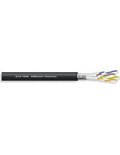 CABLE Cat.7 S/FTP FLEX. 500Mhz 4x2x26AWG Ø6,50mm