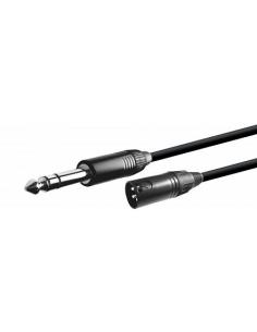 CONEXION JACK 6,3 MACHO STEREO - XLR MACHO 5m