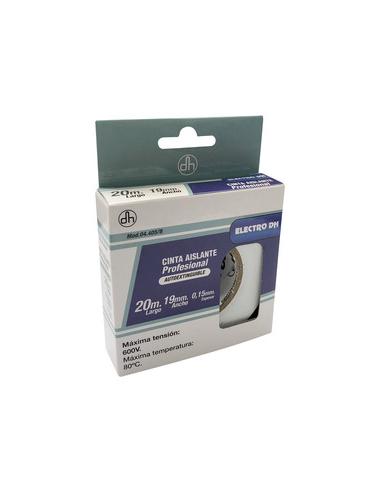 BLACK ELECTRICAL TAPE PRO . PVC 19 mm 600V 80º C 20 m