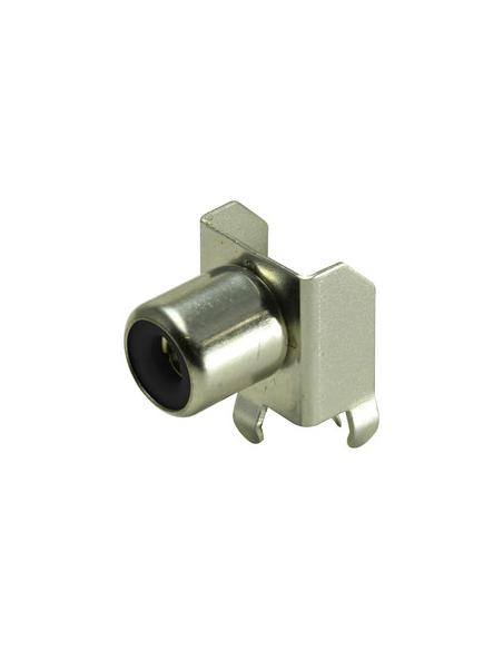 CONECTOR RCA HEMBRA C.I. NEGRO