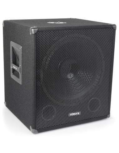 AKTIVER SUBWOOFER 15" 600W MAX. 8 Ohm 435x480x540mm