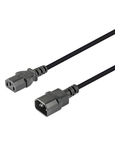 MÄNNLICH-WEIBLICHE NETZVERLÄNGERUNGSKABEL IEC320 5m