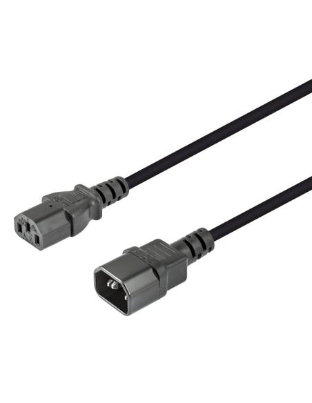 MÄNNLICH-WEIBLICHE NETZVERLÄNGERUNGSKABEL IEC320 5m