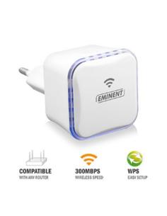 REPETIDOR WIFI UNIVERSAL 300Mbps 2,4GHz EMINENT