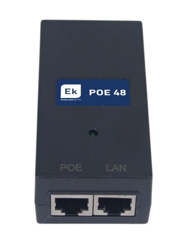 POE INJECTOR 48Vdc 10/100/1000Mbps