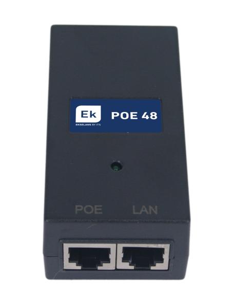 POE INJECTOR 48Vdc 10/100/1000Mbps