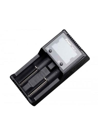 CARREGADOR 2 PILHAS Li-ion, Ni-MH, Ni-CD LCD FENIX