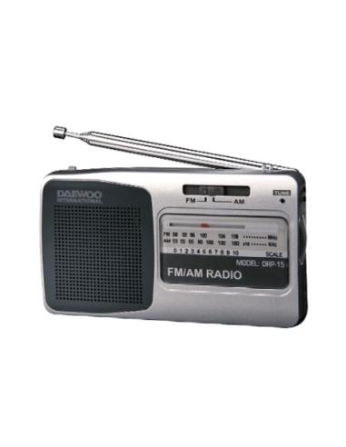 PORTABLE AM/FM RADIO 110x62x23mm DRP-15