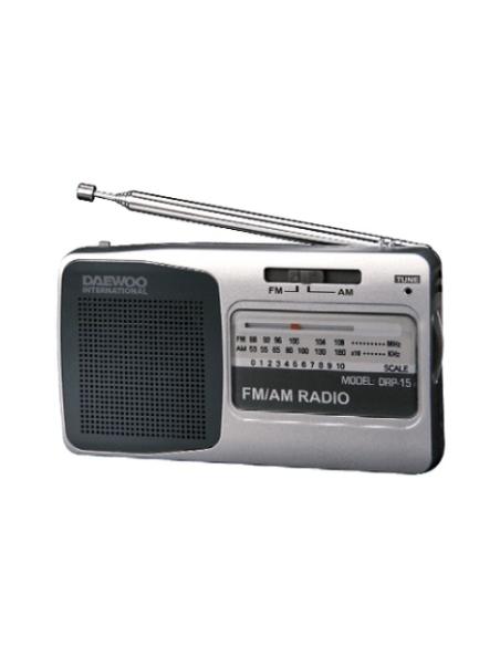 PORTABLE AM/FM RADIO 110x62x23mm DRP-15