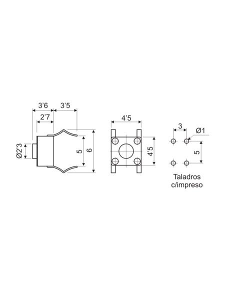 BOTÃO MICROPUSH 11.517.P/NV