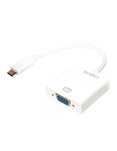 CONVERTIDOR USB-C A VGA 1080p 0,15m