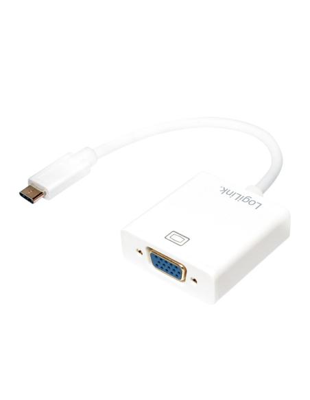 CONVERTIDOR USB-C A VGA 1080p 0,15m