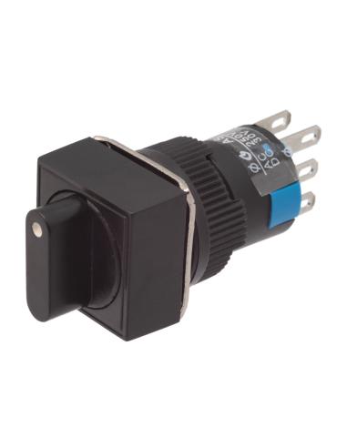 INTERRUPTOR ROTATIVO DE 6 PINOS 3 POSIÇÕES 250V 3A