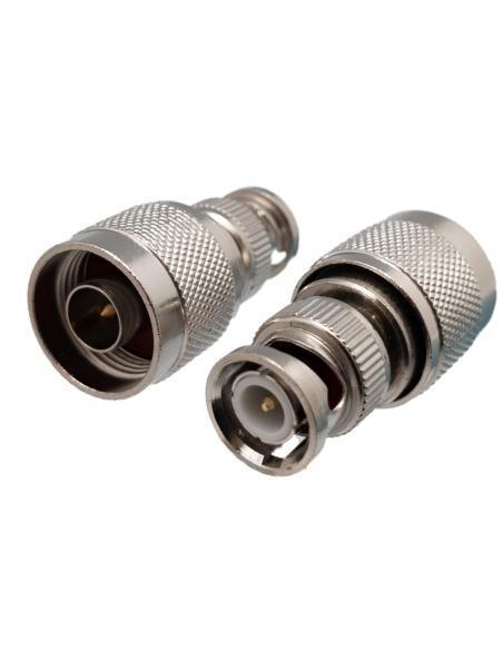 ADAPTADOR BNC MACHO - N MACHO