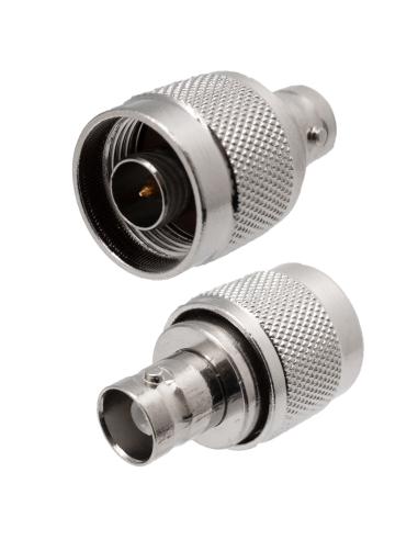 ADAPTADOR BNC FÊMEA - N MACHO