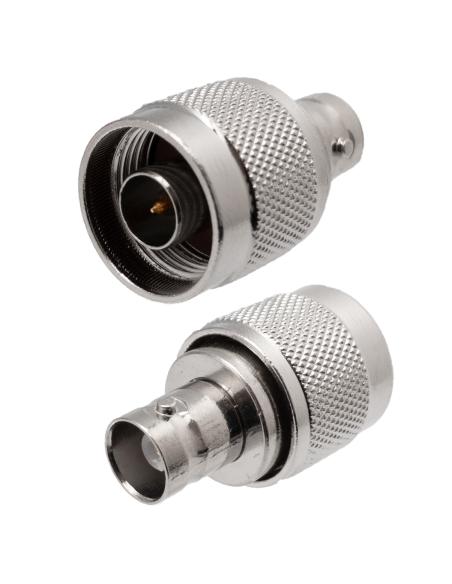 ADAPTADOR BNC FÊMEA - N MACHO