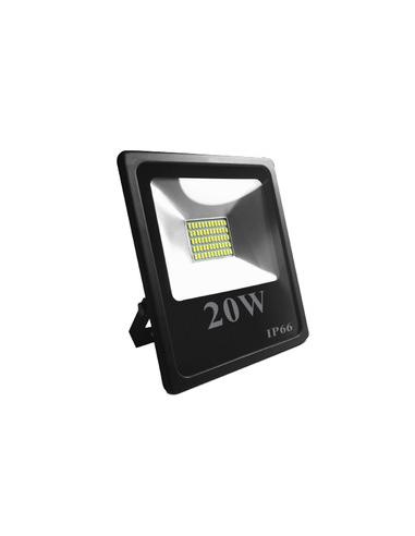 FOCO EXTERIOR LED ALUMINIO 20W 6500K IP65 12/24VDC