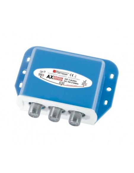 MEZCLADOR DIPLEXOR TV / SAT DC PASS EXTERIOR