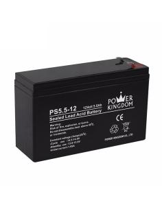 BATERIA DE PLOMO 12V 5,5A 60W 151x51x98mm 1,97Kg